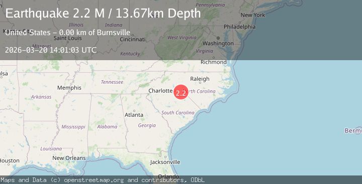 Map of North Carolina