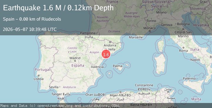 Map of Spain