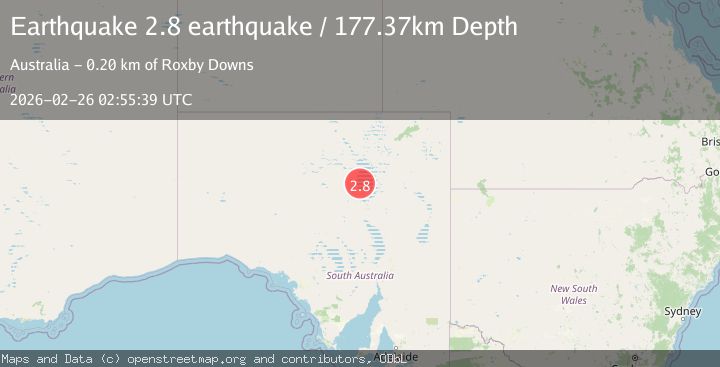 Map of South Australia