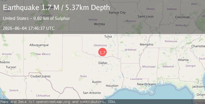 Map of Oklahoma