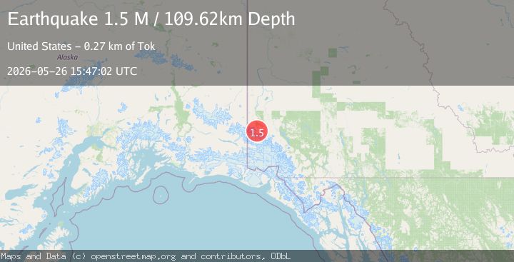 Map of Southern Yukon Territory, Canada