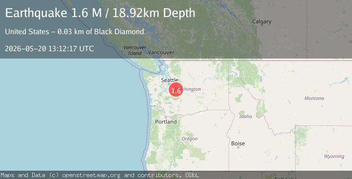 Map of Washington