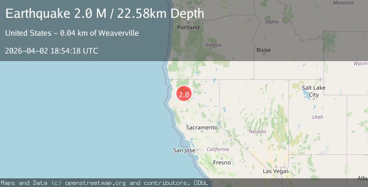 Map of Northern California