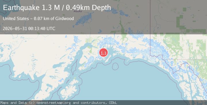 Map of Kenai Peninsula, Alaska