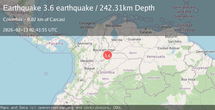 Map of northern Colombia