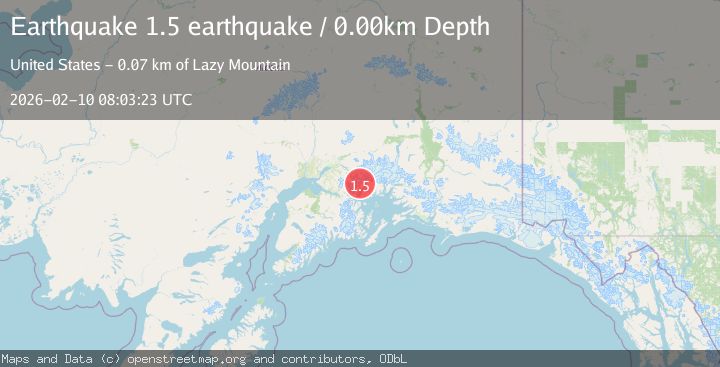 Map of Southern Alaska