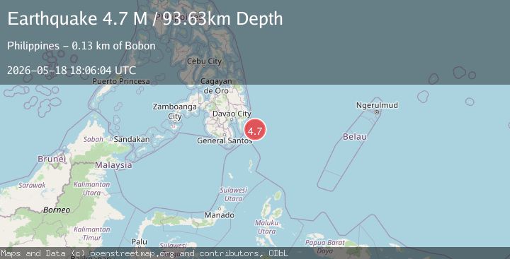 Map of Philippine Islands region