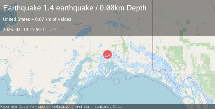Map of Southern Alaska
