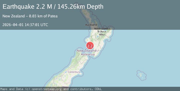 Map of Cook Strait, New Zealand