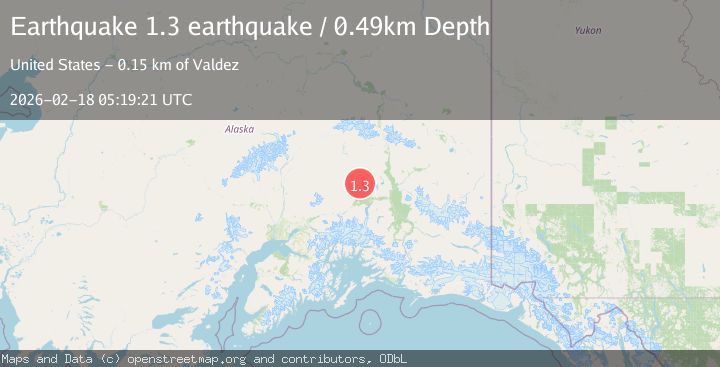 Map of Central Alaska