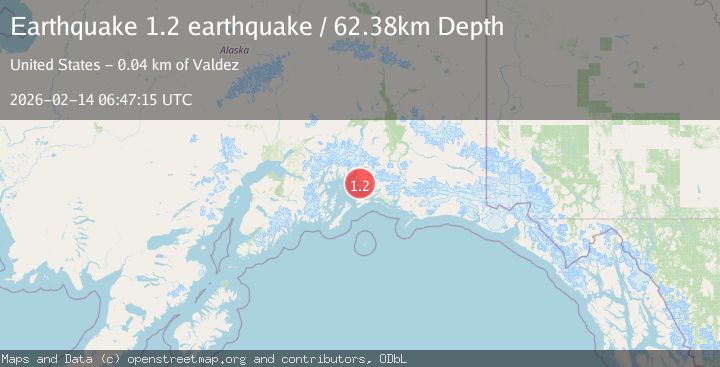 Map of Southern Alaska