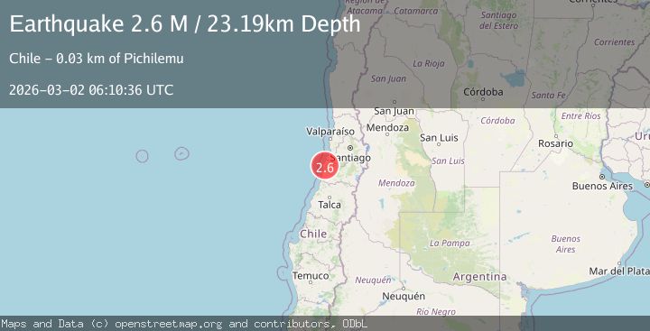 Map of Libertador General Bernardo O'Higgins, Chile