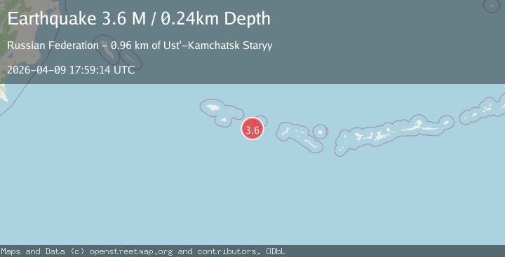 Map of Rat Islands, Aleutian Islands, Alaska