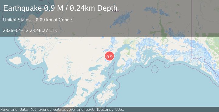 Map of Southern Alaska