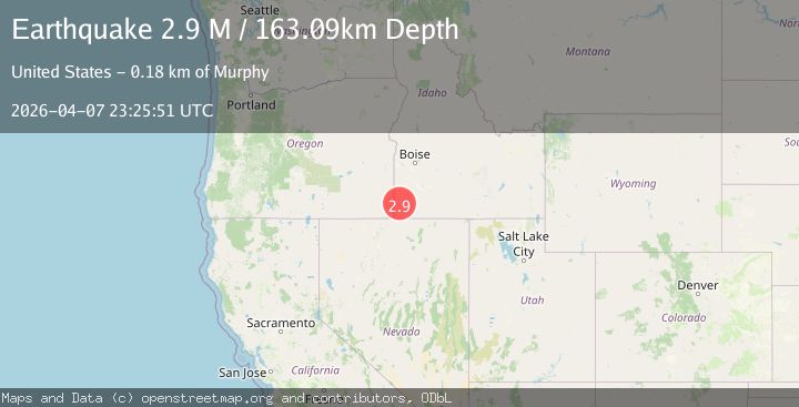 Map of southern Idaho