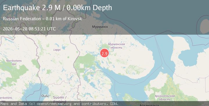 Map of northwestern Russia