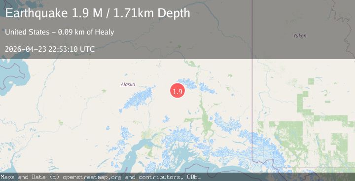 Map of Central Alaska
