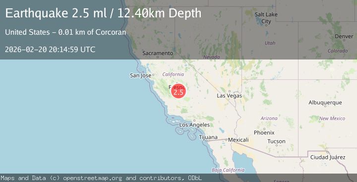 Map of Central California