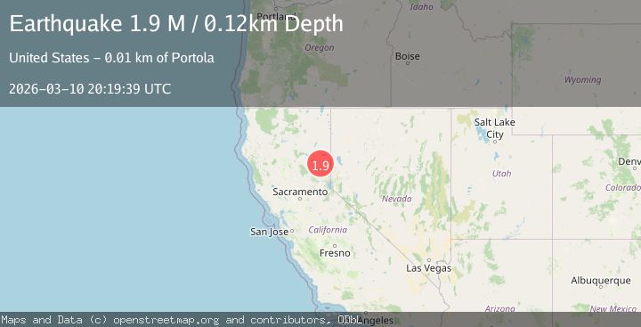 Map of Northern California