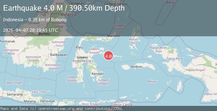 Map of Kepulauan Sula, Indonesia