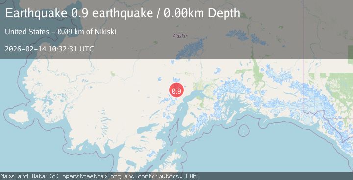Map of Southern Alaska