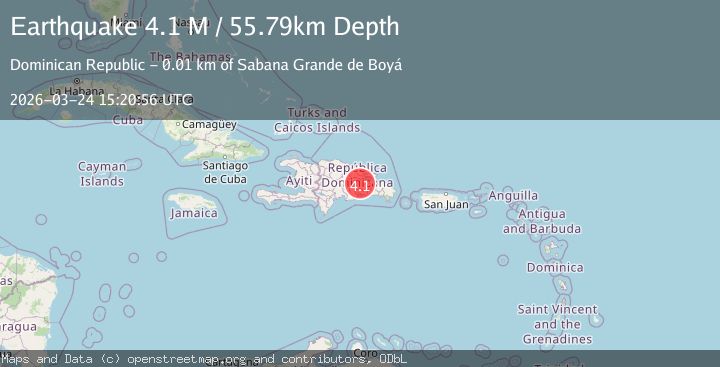 Map of Dominican Republic