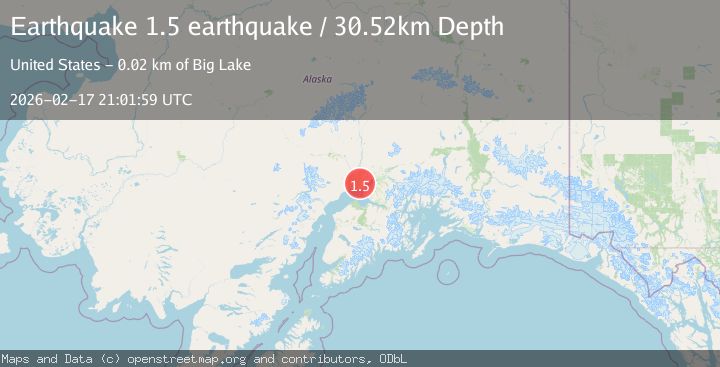 Map of Southern Alaska