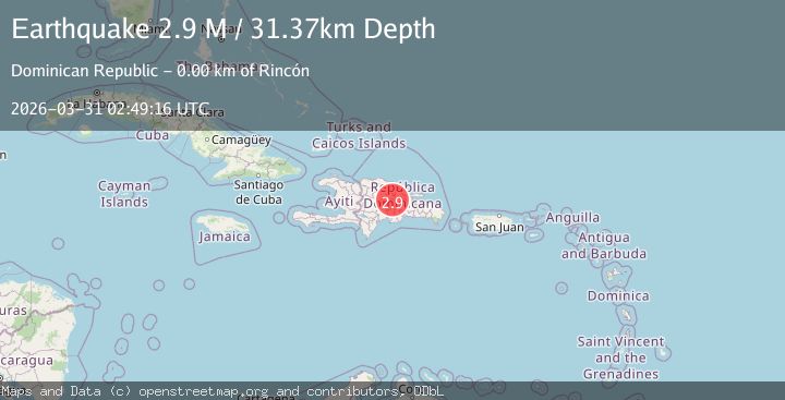 Map of Dominican Republic