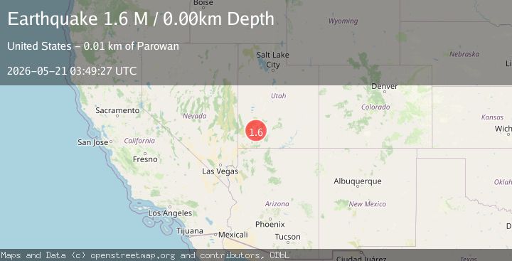 Map of Utah