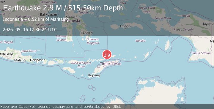 Map of Banda Sea