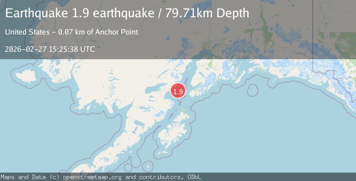 Map of Southern Alaska