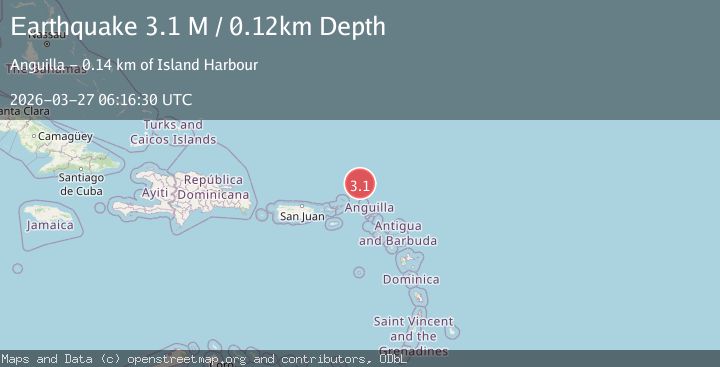 Map of Virgin Islands region