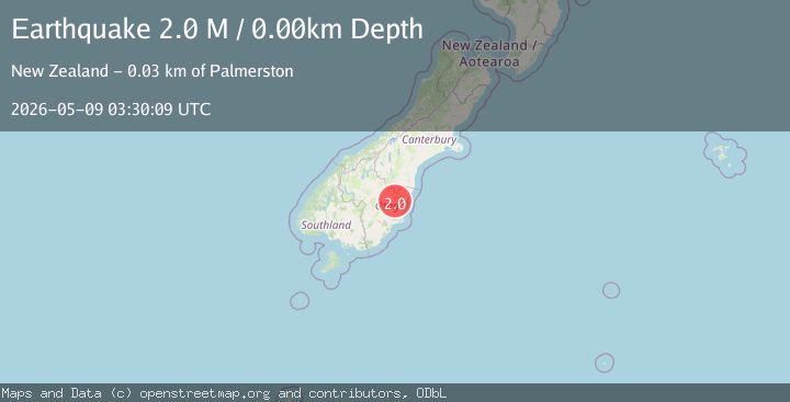 Map of Dunedin City, New Zealand