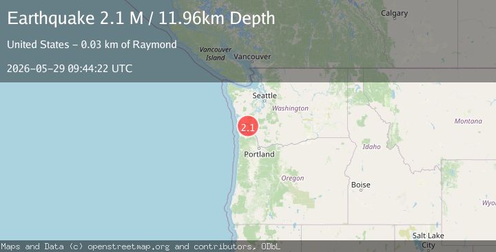 Map of Washington