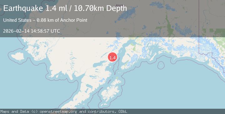 Map of Southern Alaska