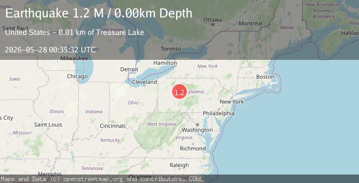 Map of Pennsylvania