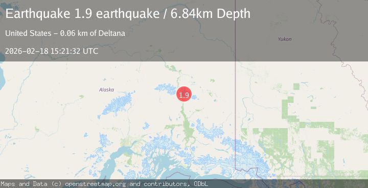 Map of Central Alaska