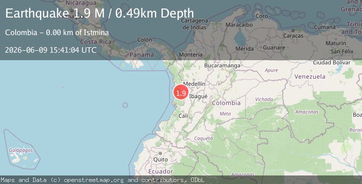 Map of Colombia