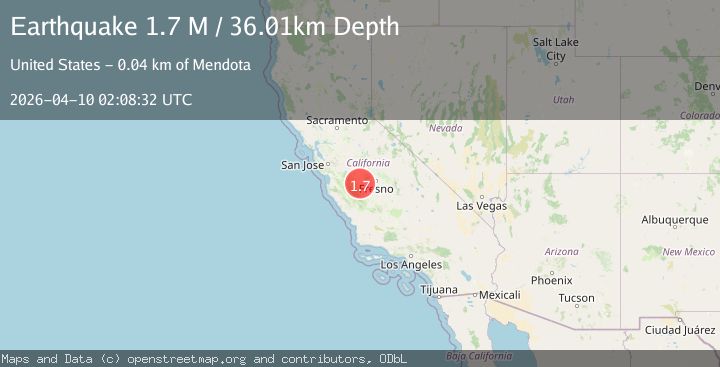 Map of Central California