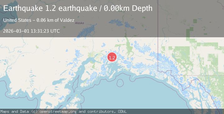 Map of Southern Alaska