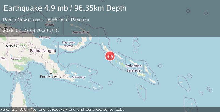 Map of Solomon Islands