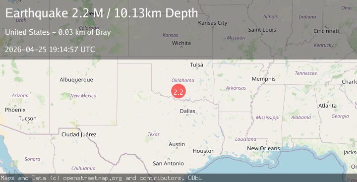 Map of Oklahoma