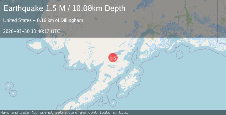 Map of Southern Alaska