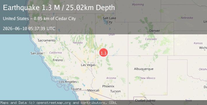 Map of Utah