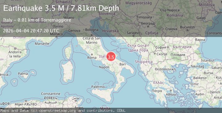 Map of Provincia di Foggia, Italy