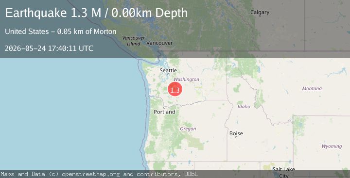 Map of Washington