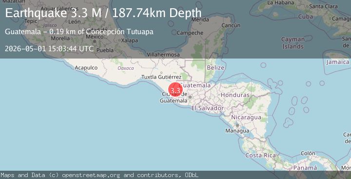Map of Guatemala
