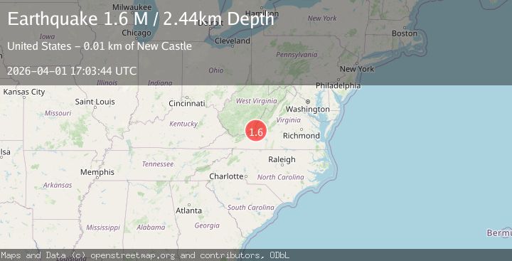 Map of West Virginia