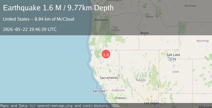 Map of Northern California