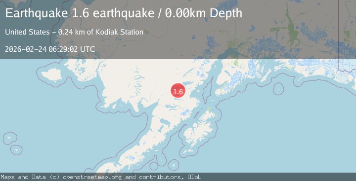 Map of Southern Alaska
